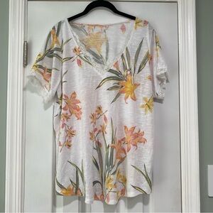 Torrid Super Soft floral tee